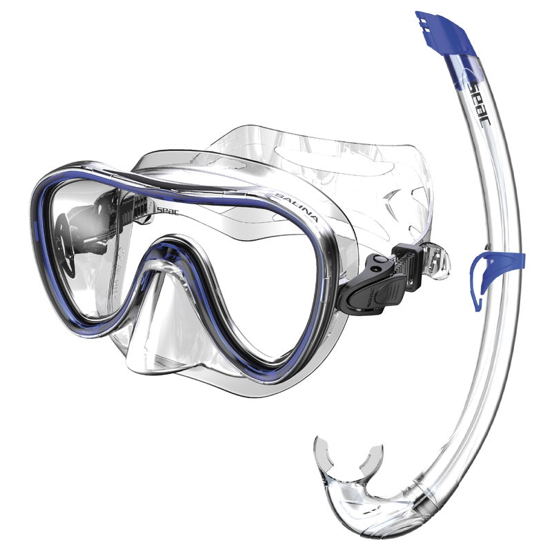 Seac Bis Salina Snorkel Set Adults Blue