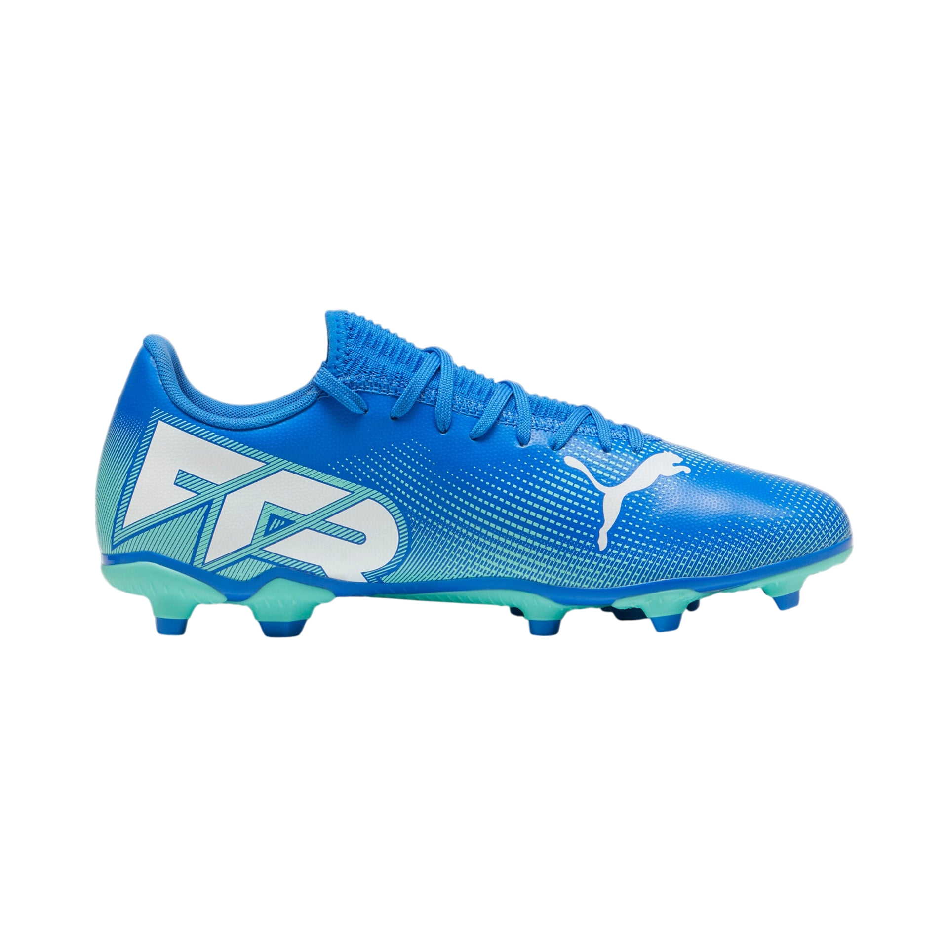 Puma Future 7 Play Firm Ground Football Boots Blue Mint