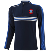O'Neills Kilkee GAA Dromore Squad Half Zip Marine Royal White