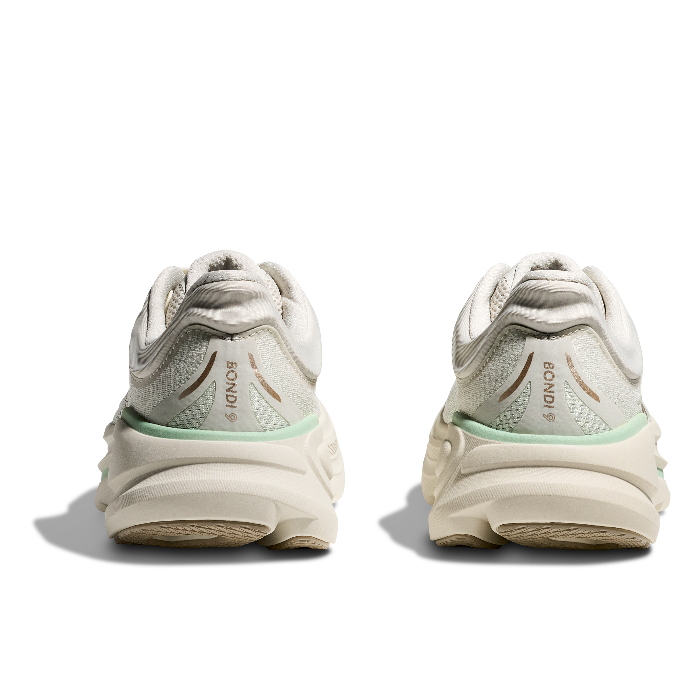 Hoka Bondi 9 Women's Running Shoes Truffle Salt Sea Glass