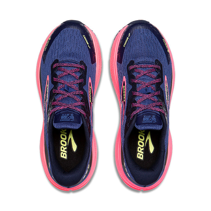 Brooks Divide 5 GTX Women's Running Shoes Navy Pink
