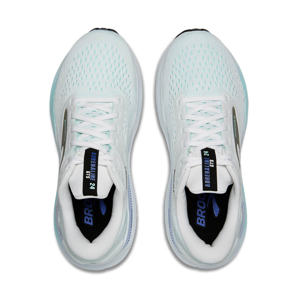 Brooks Adrenaline GTS 24 Women's Running Shoes White Limpet