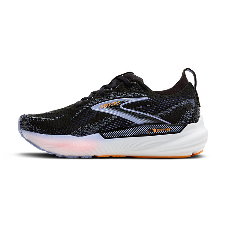 Brooks Glycerin GTS 22 Women's Running Shoes Black Blue Heron