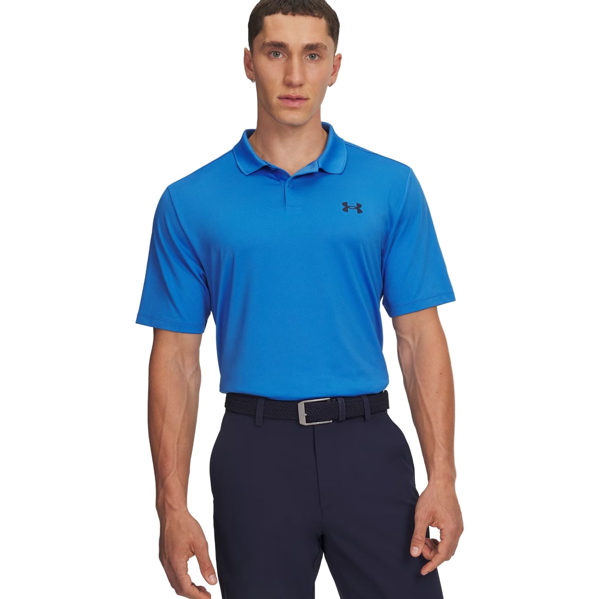 Under Armour Men's Matchplay Polo Blue Atlantis