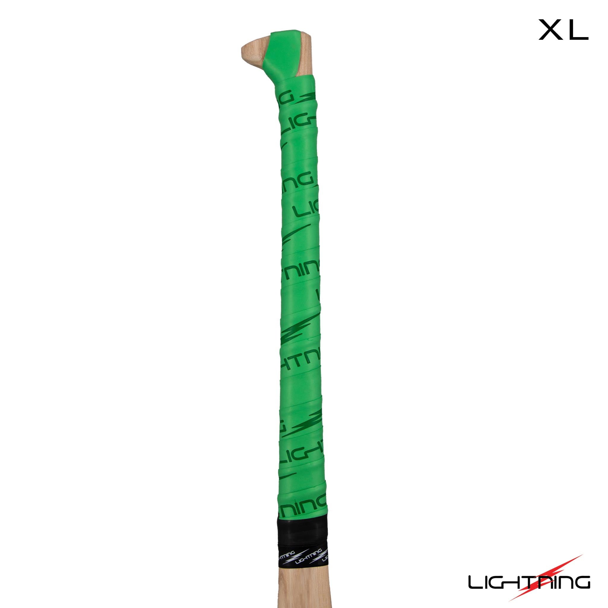 LS Lightning XL Self Coloured Embossed Hurling Grip Green