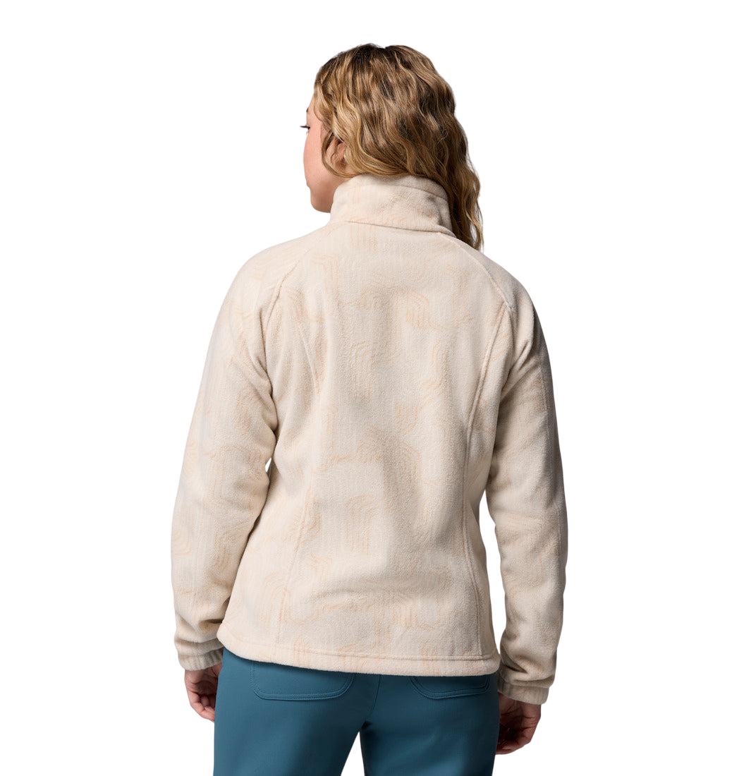 Columbia Women's Benton Springs™ Printed Fleece Jacket Dark Stone