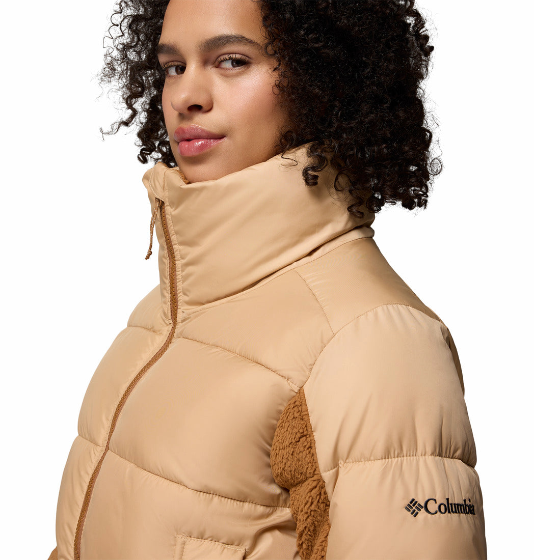 Columbia Women's Leadbetter Point™ II Sherpa Hybrid Puffer Jacket Canoe