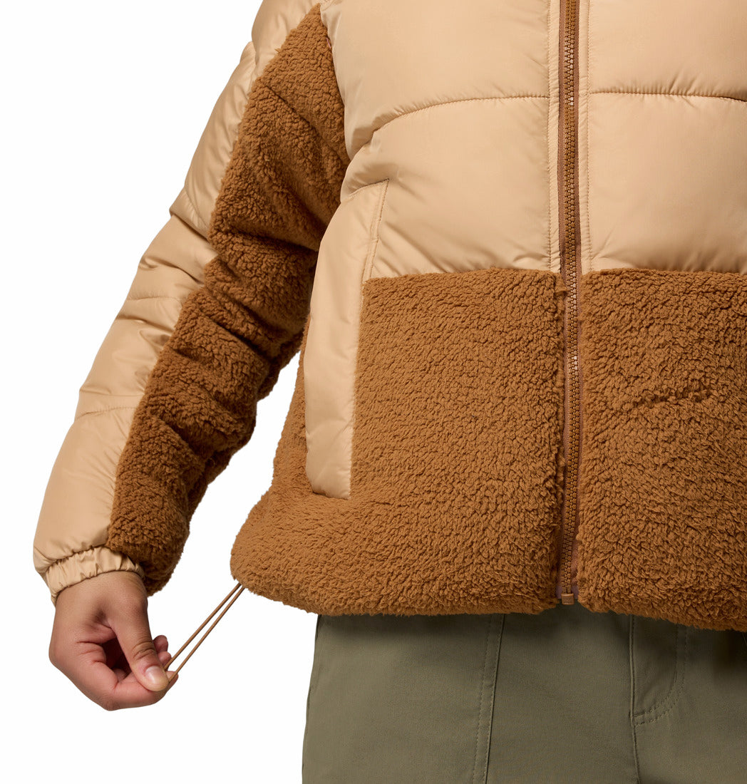 Columbia Women's Leadbetter Point™ II Sherpa Hybrid Puffer Jacket Canoe