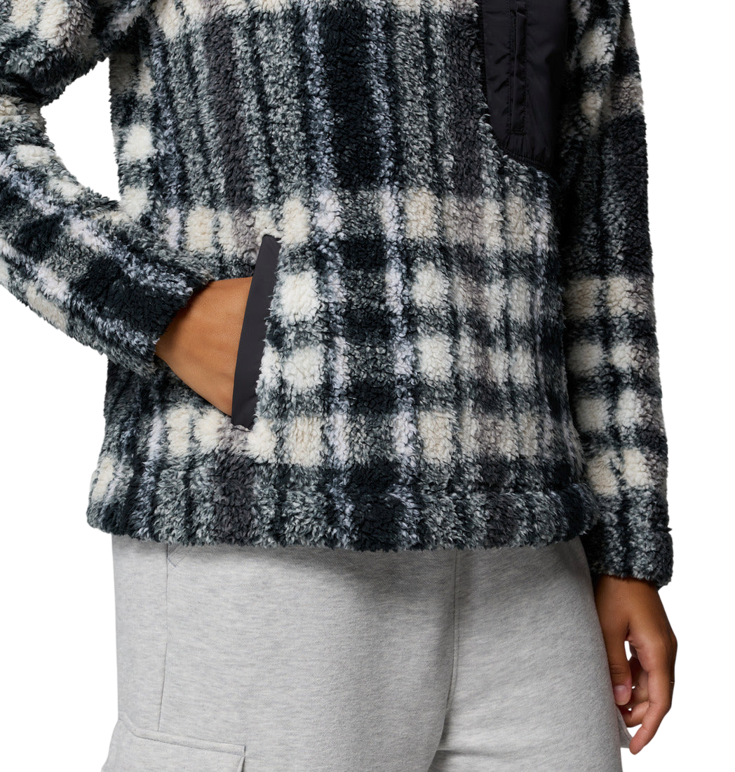 Columbia West Bend™ II Printed Sherpa Jacket Black Herringplaid