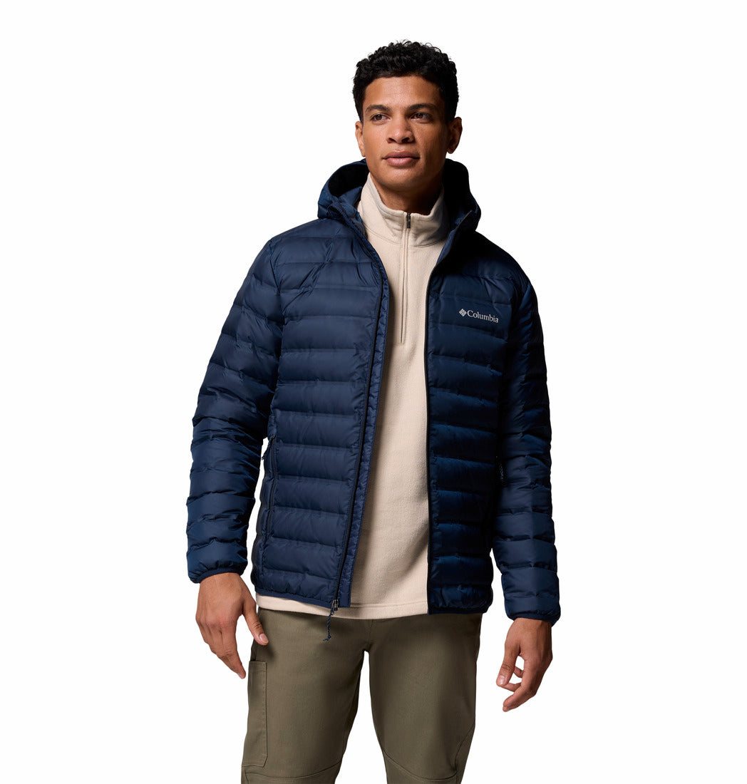 Columbia Men's Lake 22™ II Down Hooded Jacket Navy
