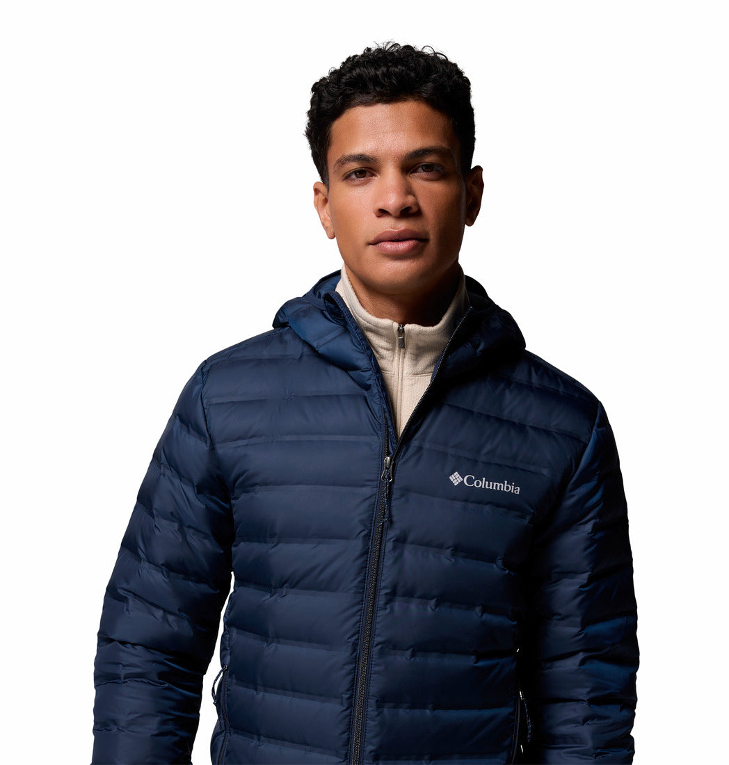 Columbia Men's Lake 22™ II Down Hooded Jacket Navy