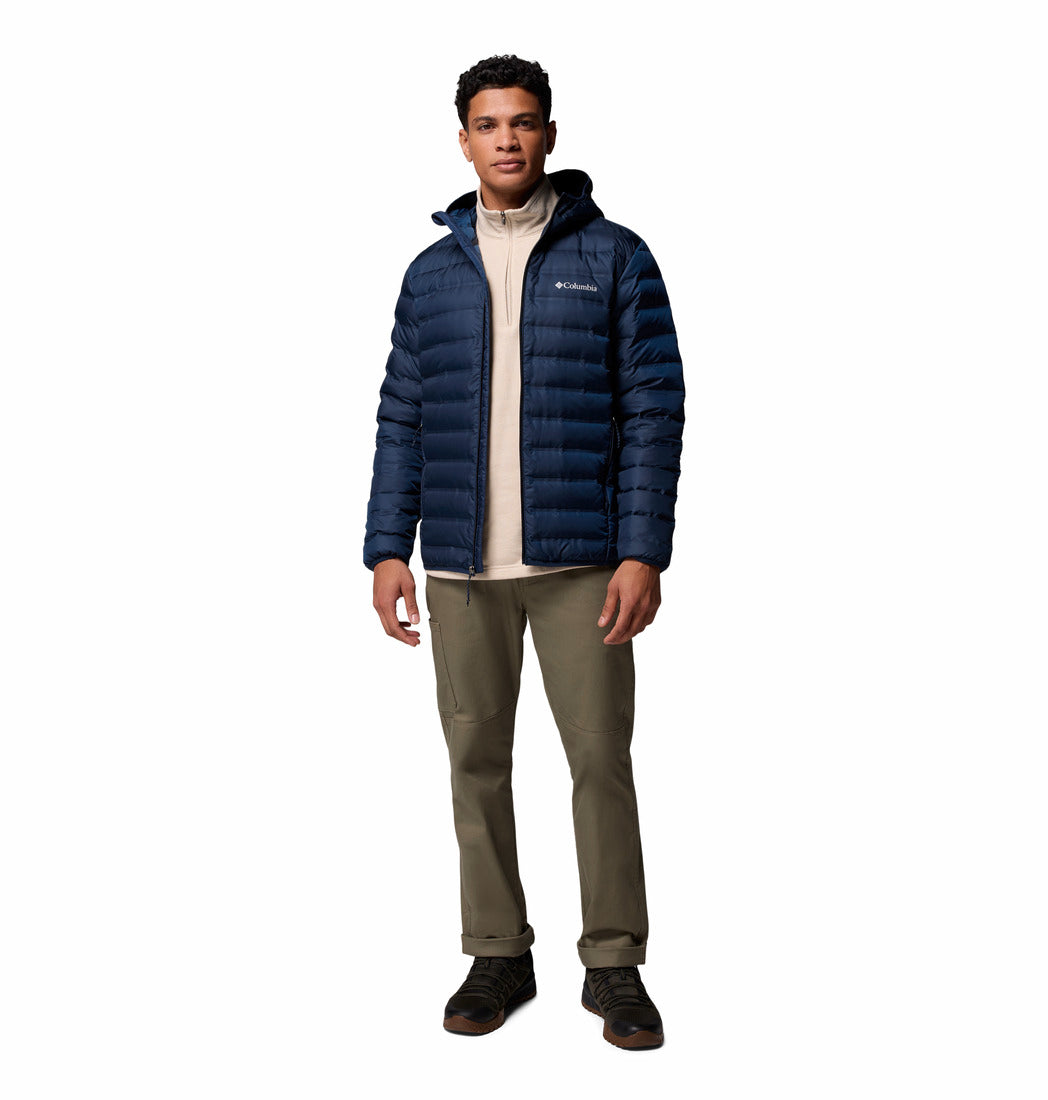 Columbia Men's Lake 22™ II Down Hooded Jacket Navy