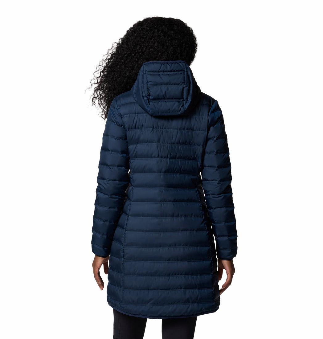 Columbia Women's Lake 22™ II Down Long Hooded Jacket Navy