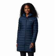 Columbia Women's Lake 22™ II Down Long Hooded Jacket Navy