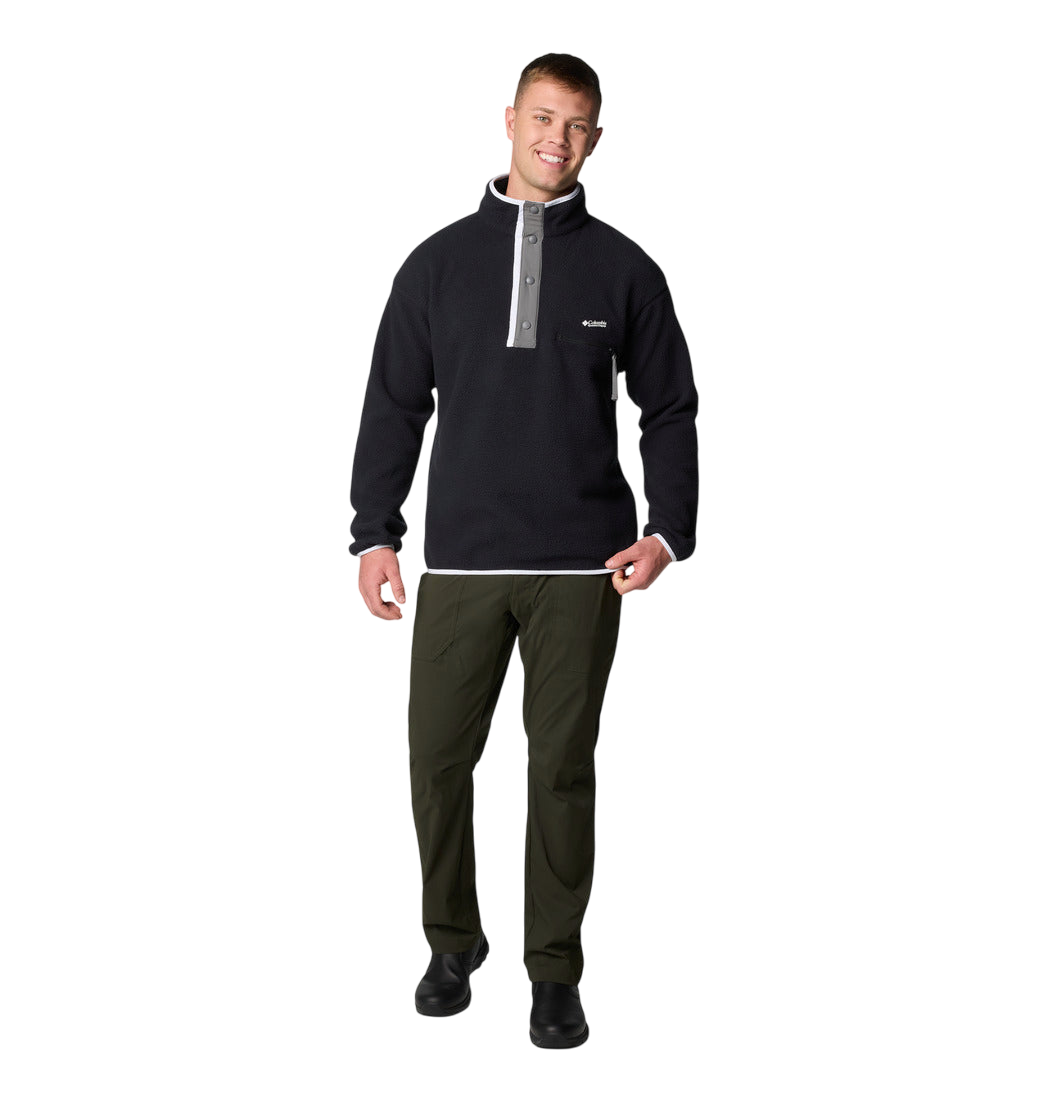 Columbia Men's Helvetia™ Half Snap Fleece Black