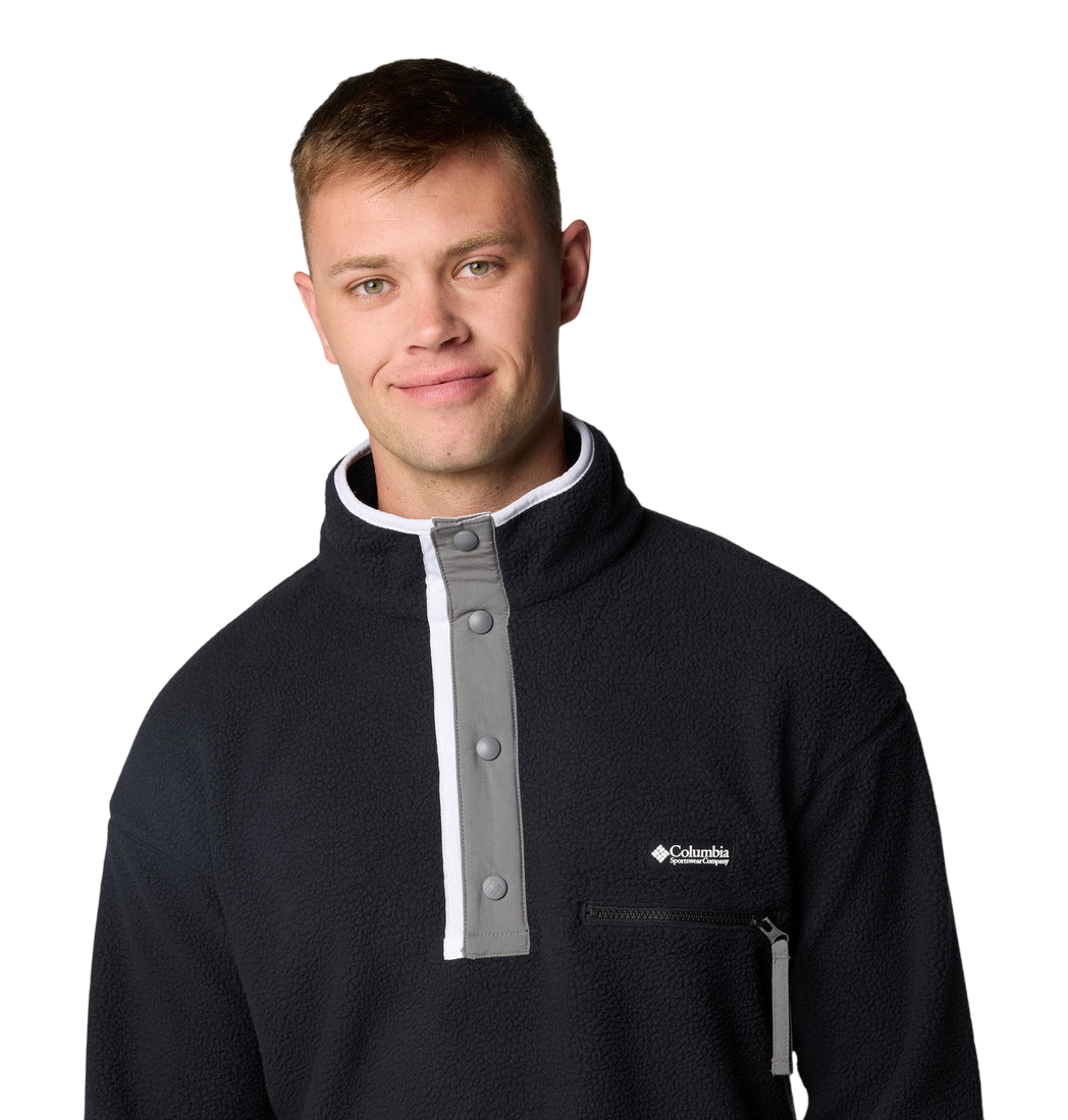 Columbia Men's Helvetia™ Half Snap Fleece Black