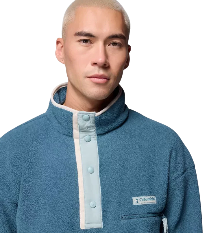 Columbia Men's Helvetia™ Half Snap Fleece Everblue