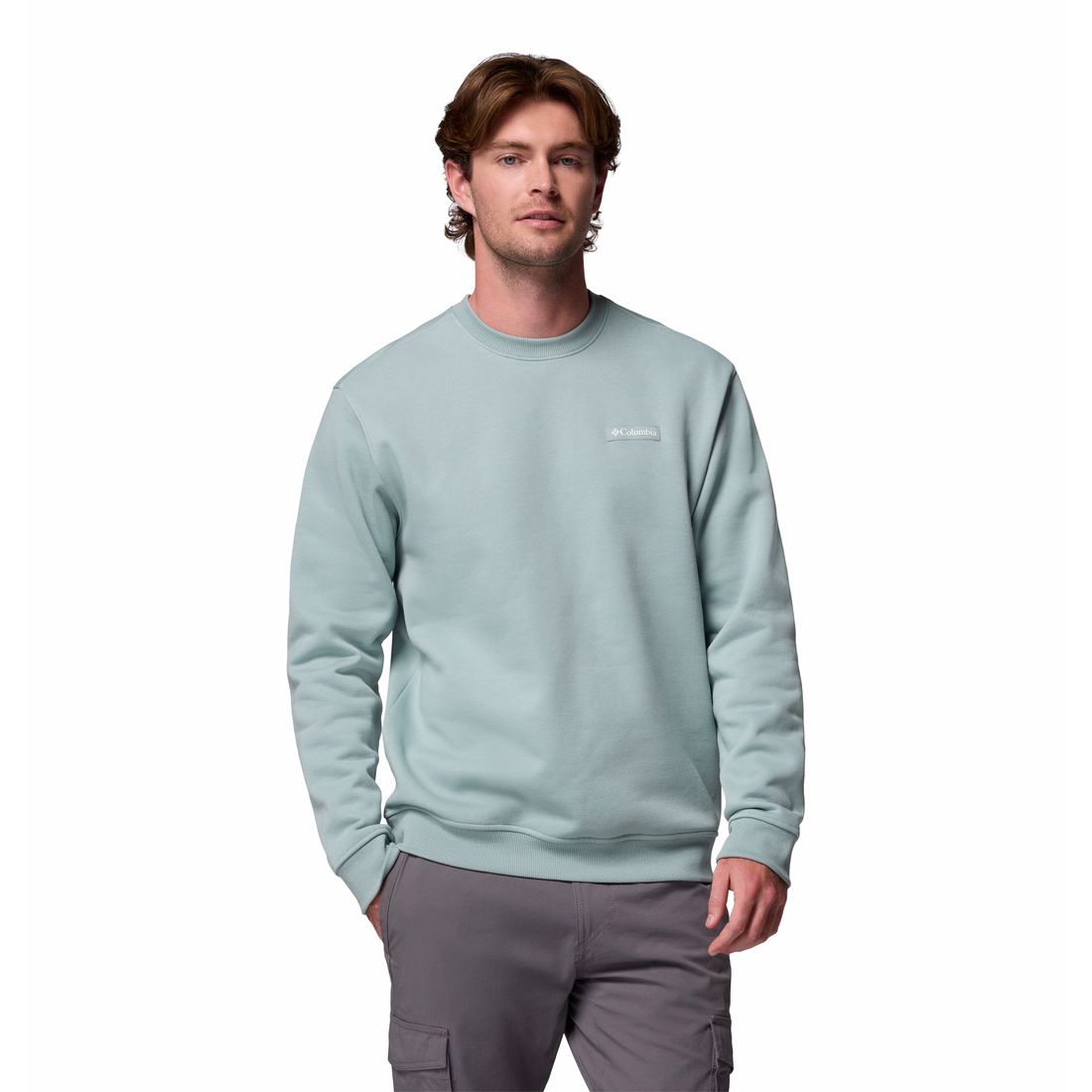 Columbia Men's Meridian Creek™ Sweatshirt Crushed Blue