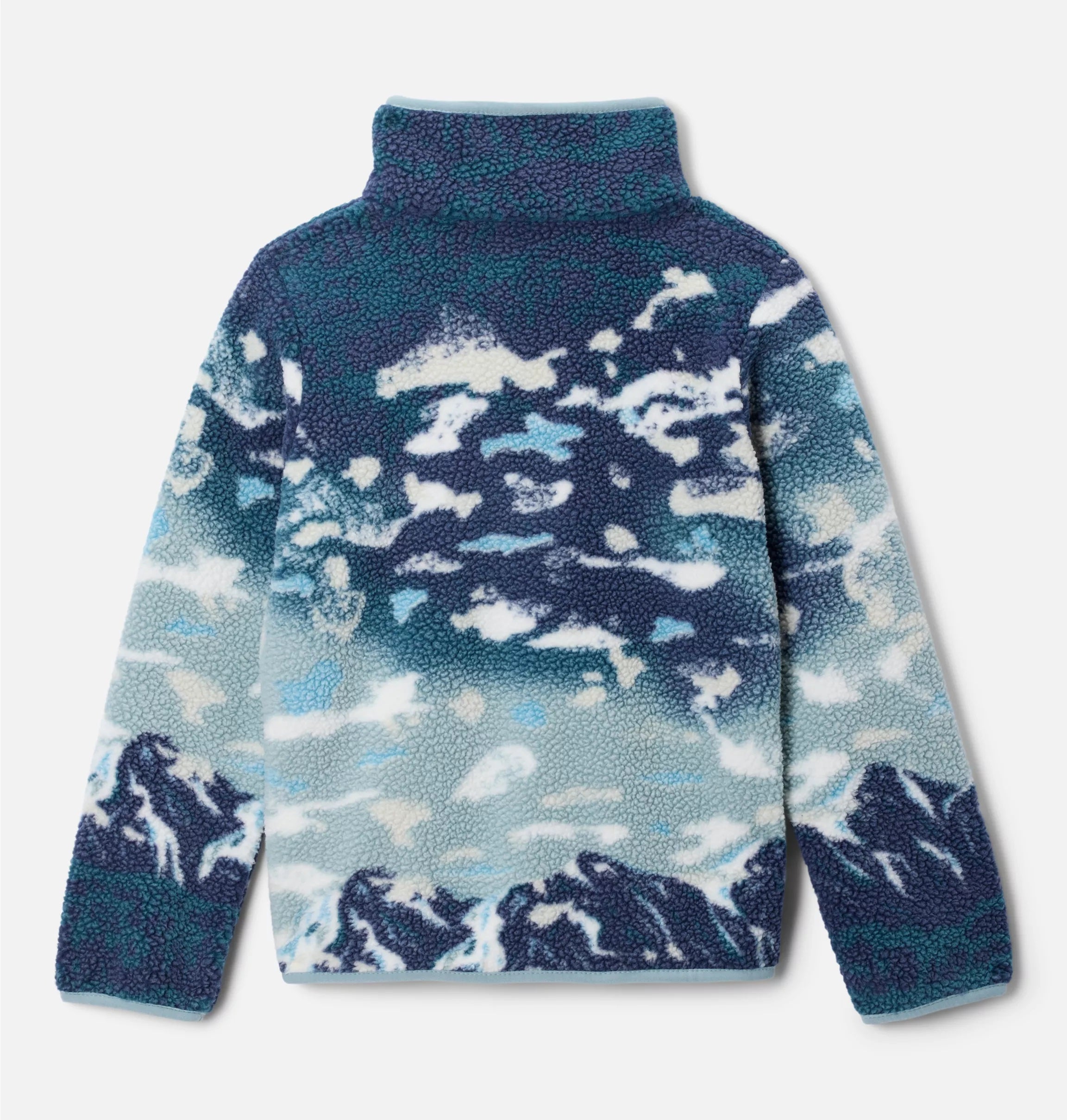 Columbia Youth Helvetia™ II Sherpa Half Snap Printed Fleece