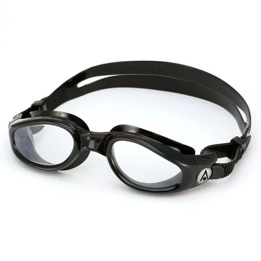 Aqua Sphere Kaiman Swimming Goggles Black Clear
