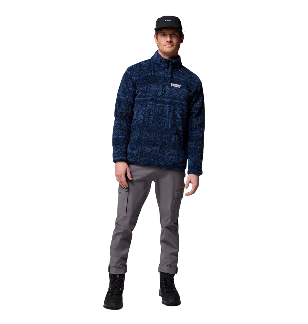 Columbia Men's Rugged Ridge™ Sherpa Half Zip Fleece Navy