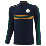 O'Neills O'Currys GAA Dromore Squad Half Zip Navy Bottle Amber