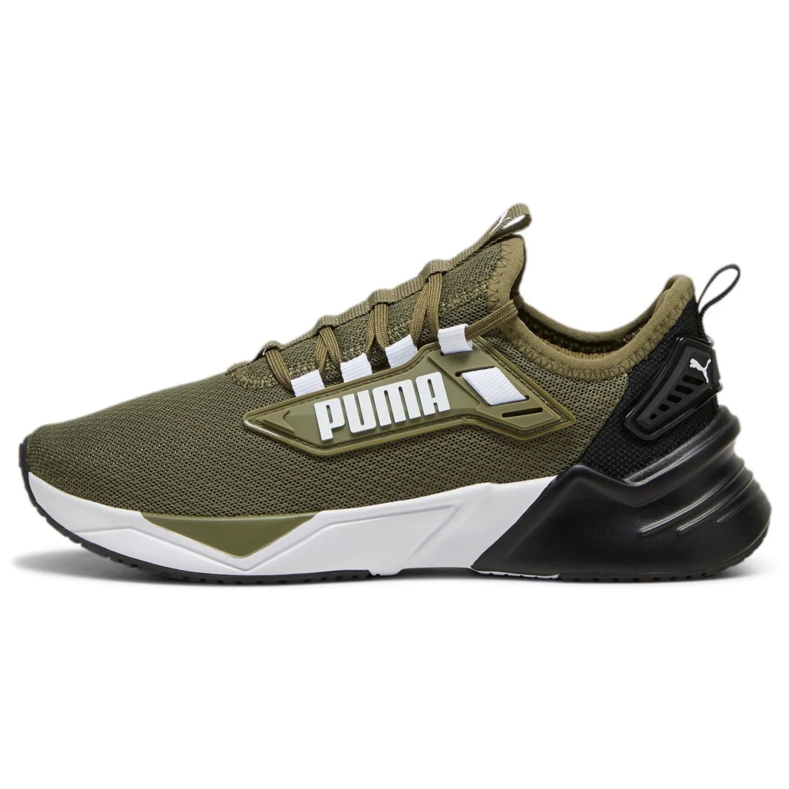 Puma Retaliate 3 Junior Olive Black White