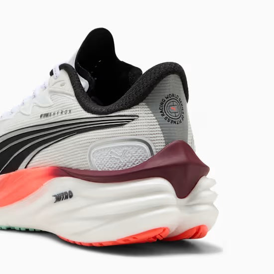 Puma Velocity Nitro Hyrox Women's Running Shoe White Mint Red