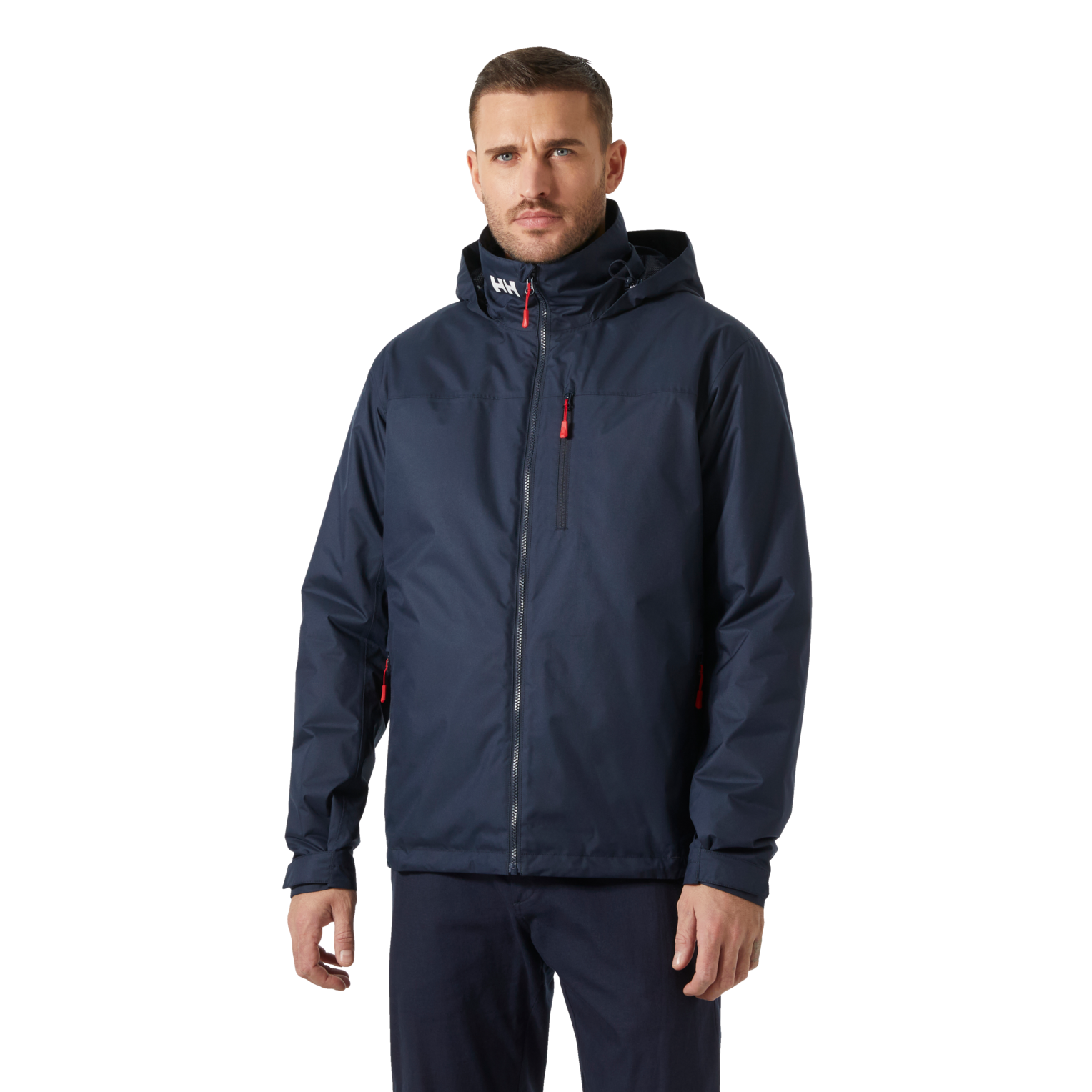 Helly Hansen Crew Hooded Midlayer Jacket 2.0 Navy