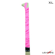 LS Lightning XL Self Coloured Embossed Hurling Grip Pink