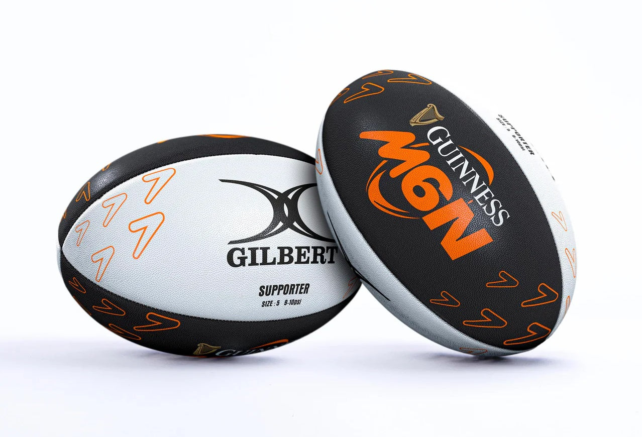 Gilbert Guinness 6 Nations Supporter Ball Size 5