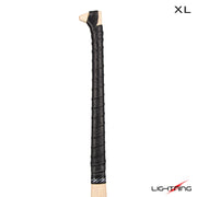 LS Lightning XL Self Coloured Embossed Hurling Grip Black