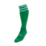Precision Pro Football Sock Green White