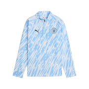 Puma Manchester City FC 25/26 Junior 1/4 Zip Blue White