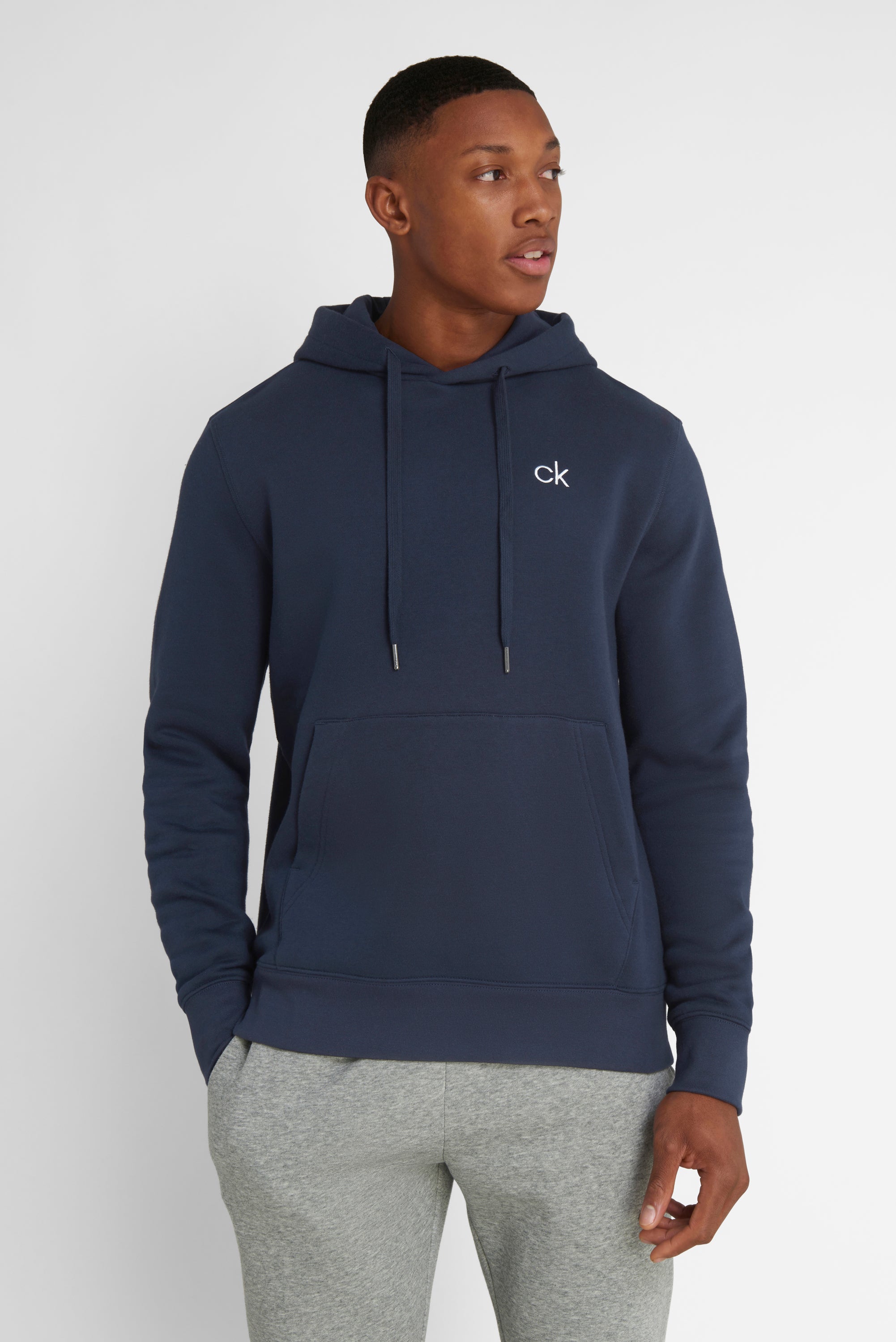Calvin Klein Golf Mens Planet Hoodie Navy