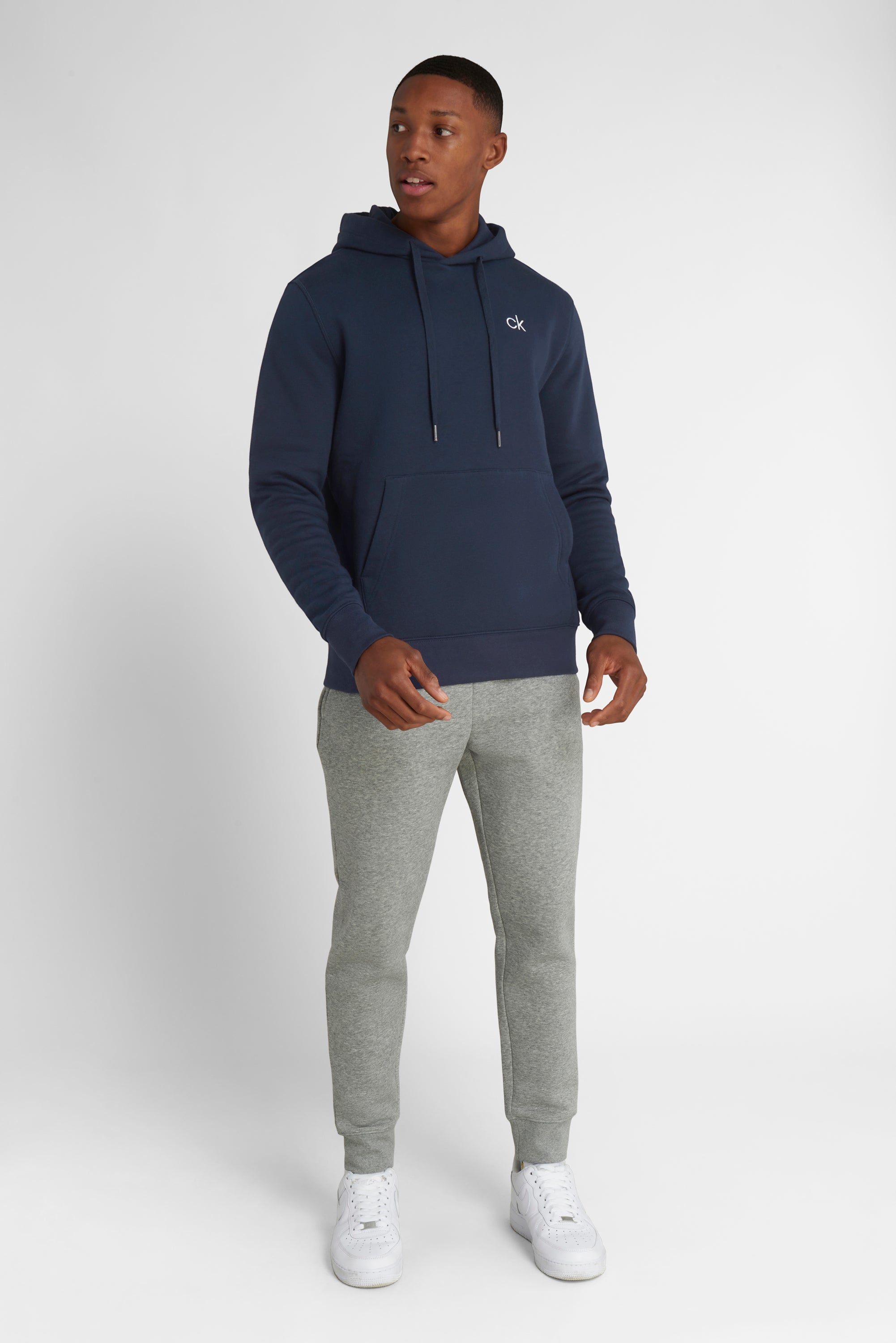 Calvin Klein Golf Mens Planet Hoodie Navy