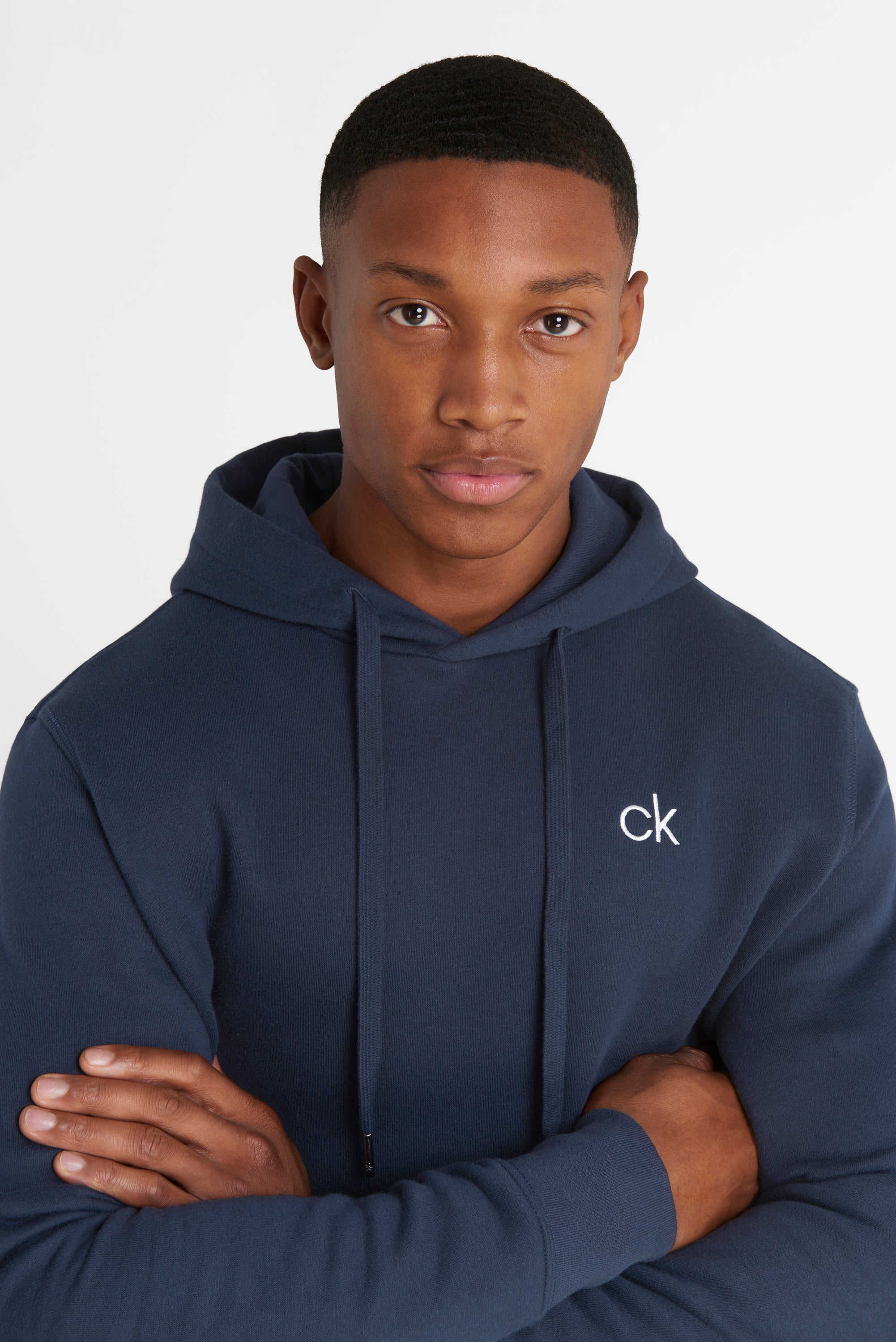 Calvin Klein Golf Mens Planet Hoodie Navy
