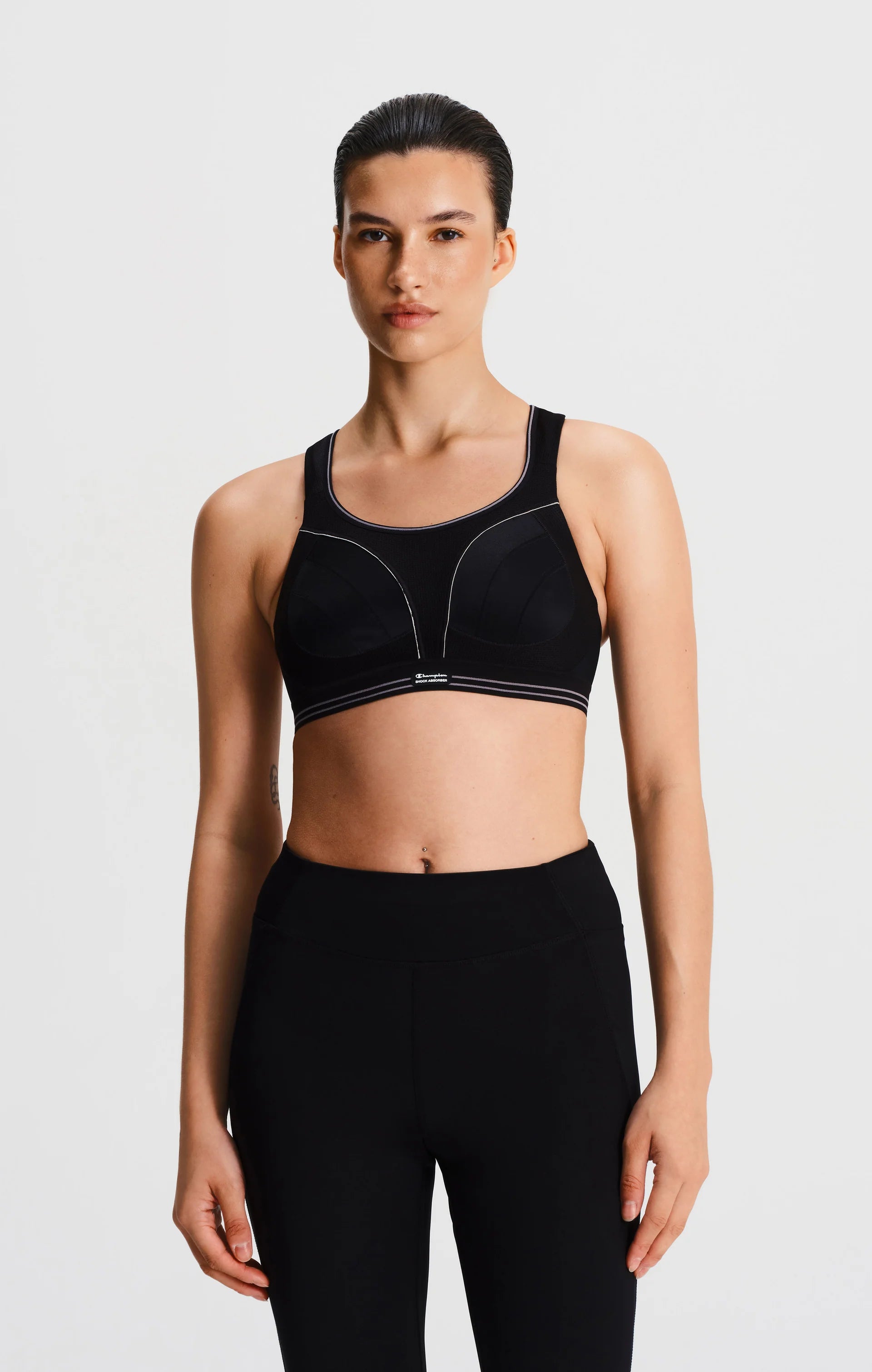 Champion Ultimate Run Shock Absorber Sports Bra Black