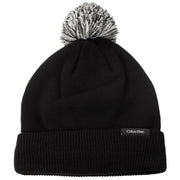 Calvin Klein Golf Linden Bobble Beanie Black