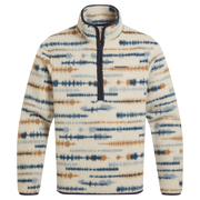 Craghoppers Men's Rawthey Half Zip Fleece | Ecru Print