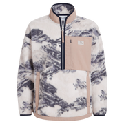 Craghoppers Women's Grange Half Zip Fleece | Ecru Print
