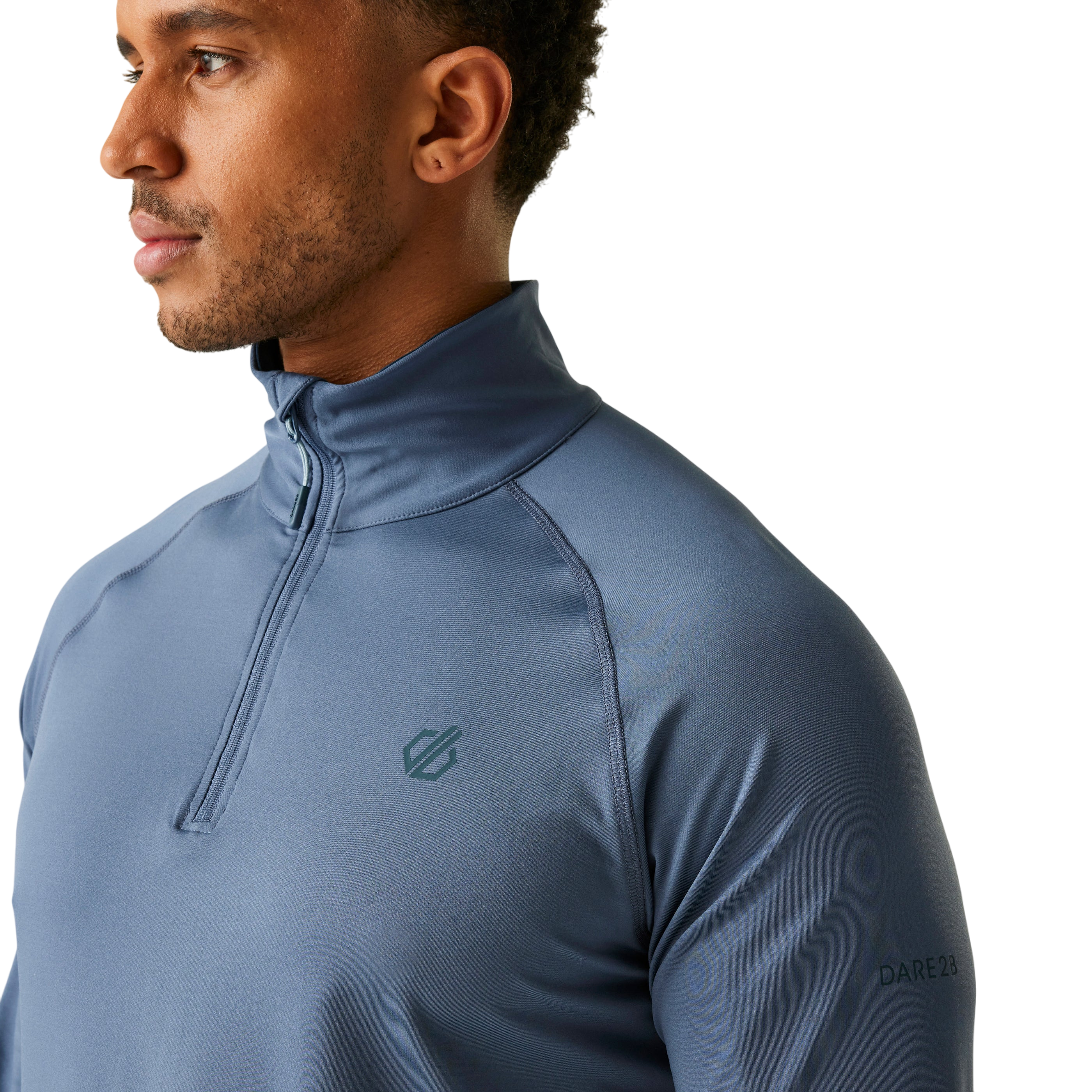 Dare2b Men's Fuse Up II Stretch Core Midlayer Blue Indigo