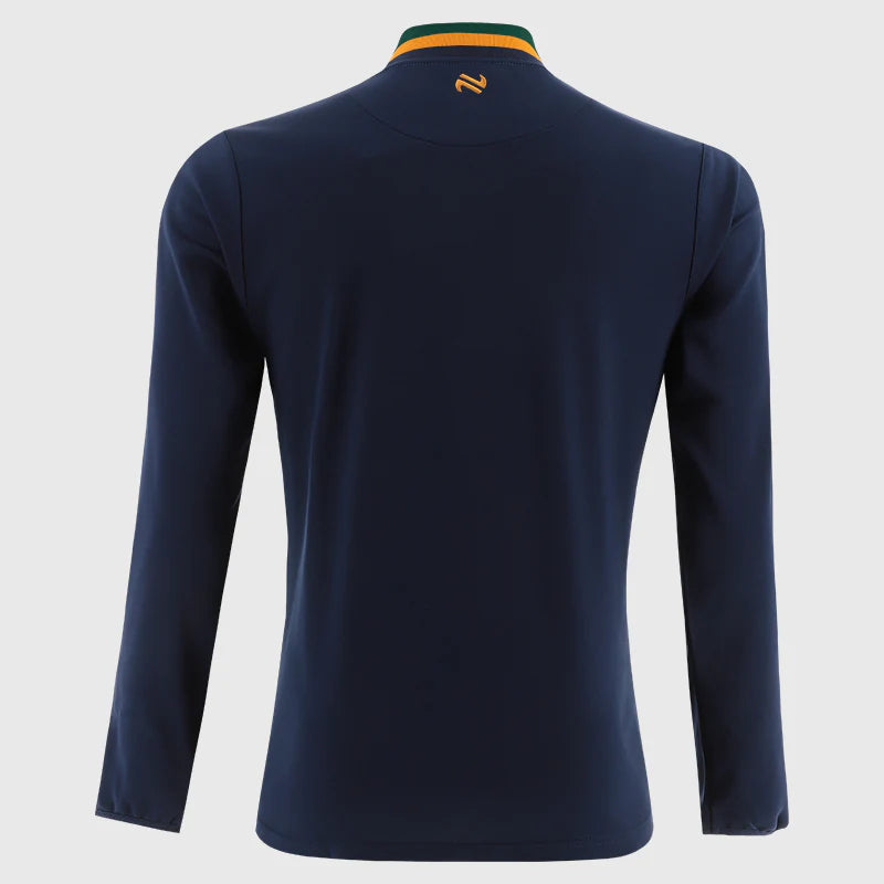 O'Neills Ennistymon Hurling Club Dromore Squad Half Zip Navy Bottle Amber