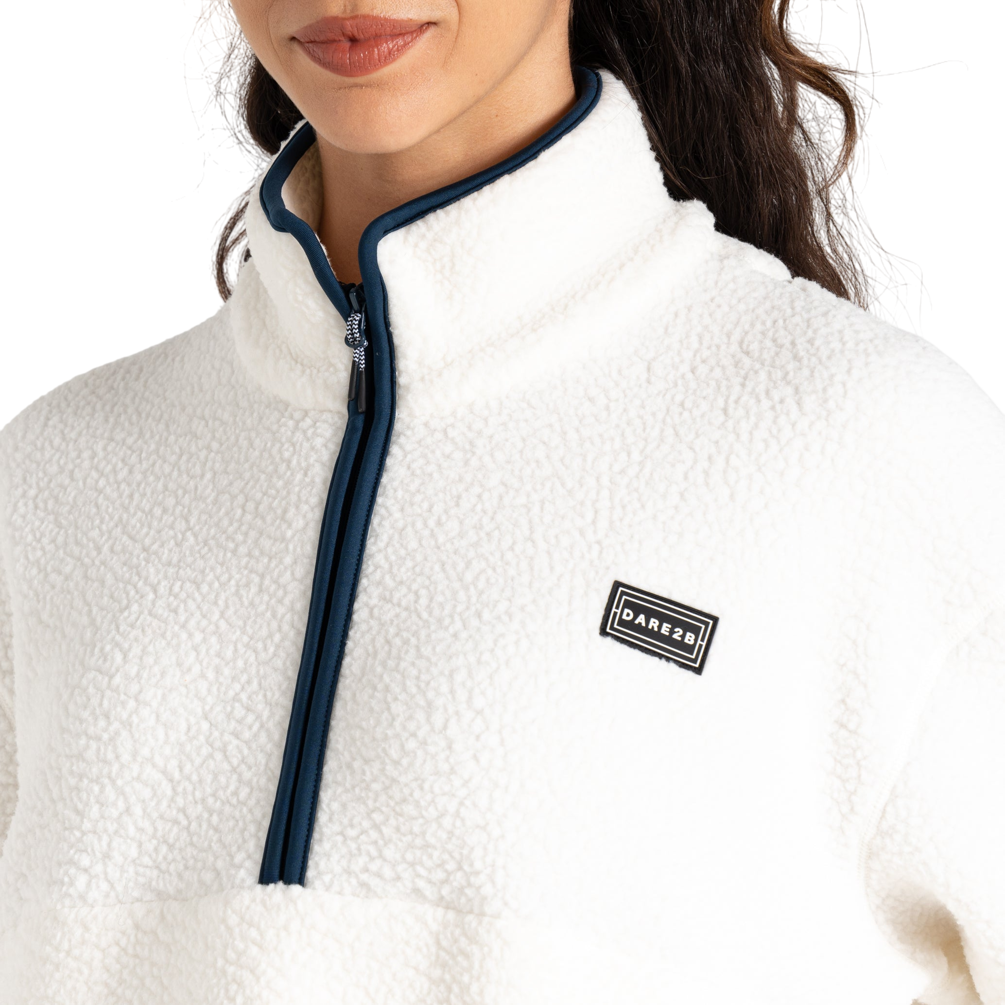 Dare2b Women's Slide Out Half Zip Fleece | Egret