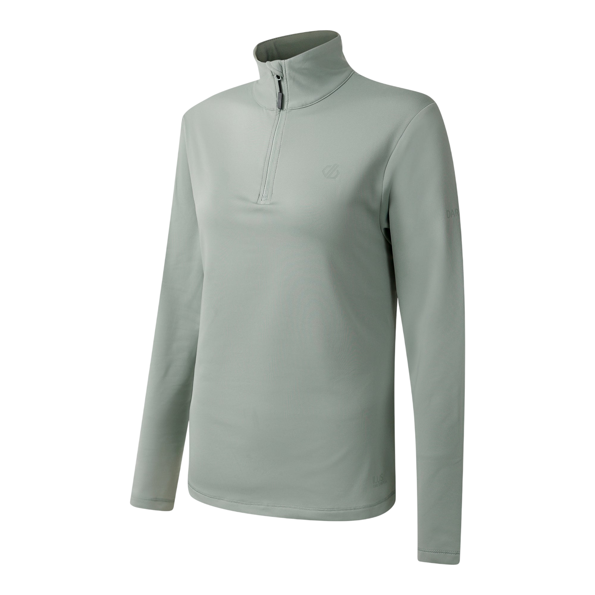 Dare2b Women's Lowline II Lightweight Core Stretch Midlayer | Glacier Green