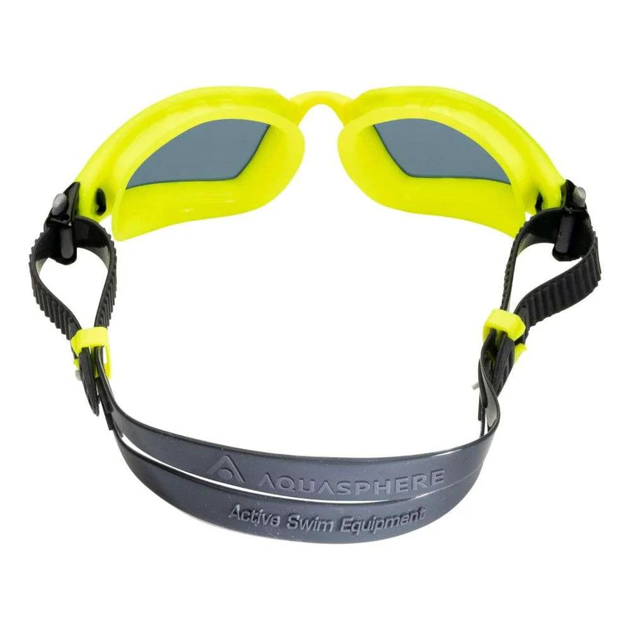Aqua Sphere Kayenne Pro Swimming Goggles Yellow Smoke