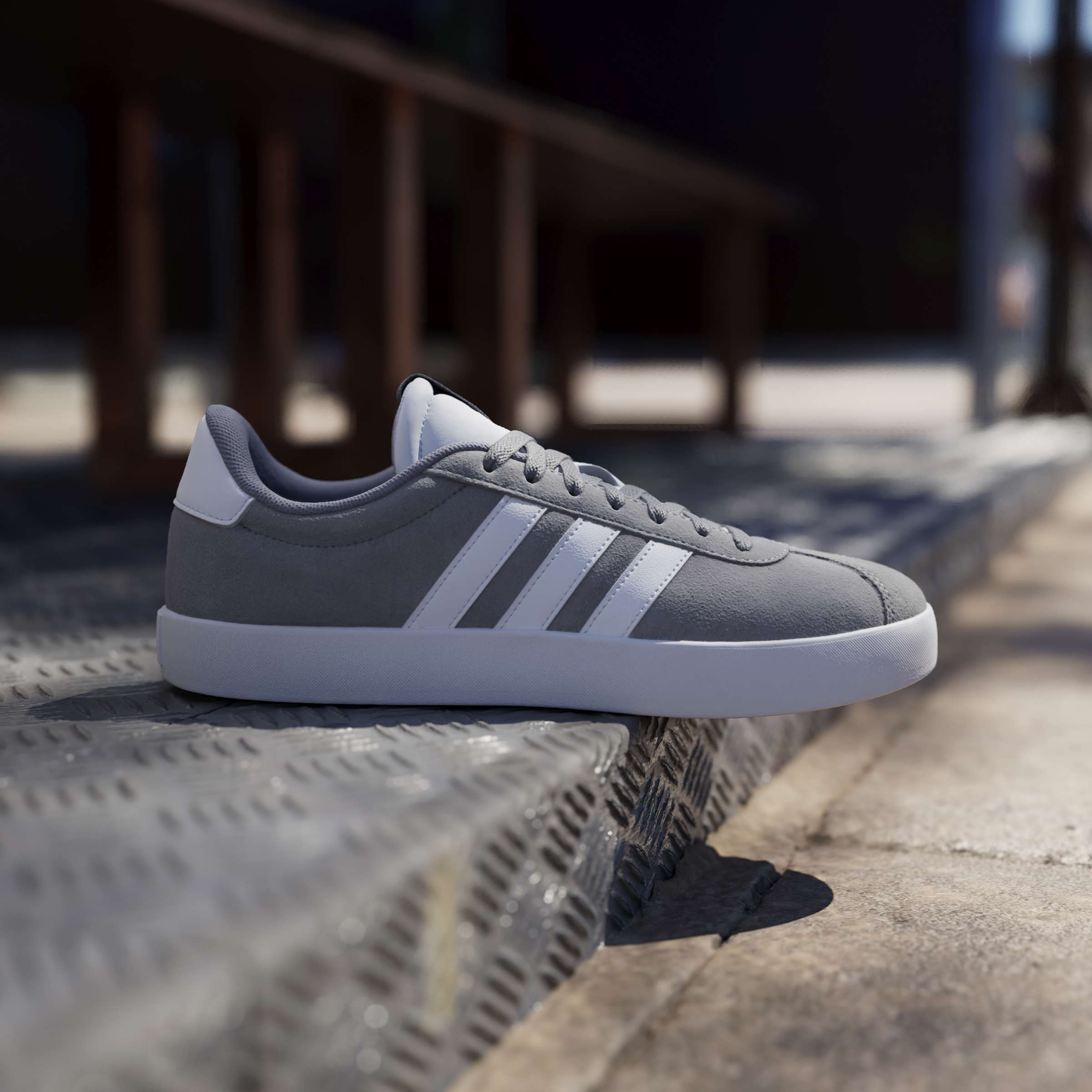 Adidas VL Court 3.0 Trainer Shoes Grey
