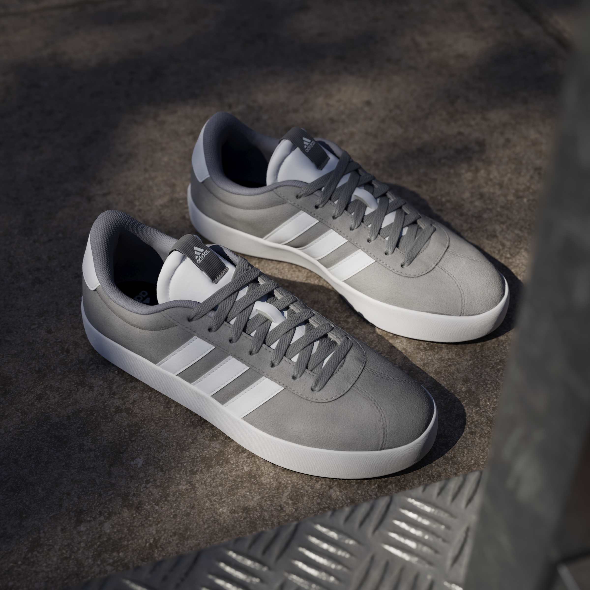 Adidas VL Court 3.0 Trainer Shoes Grey
