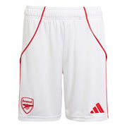 Adidas Arsenal 25/26 Home Shorts Kids