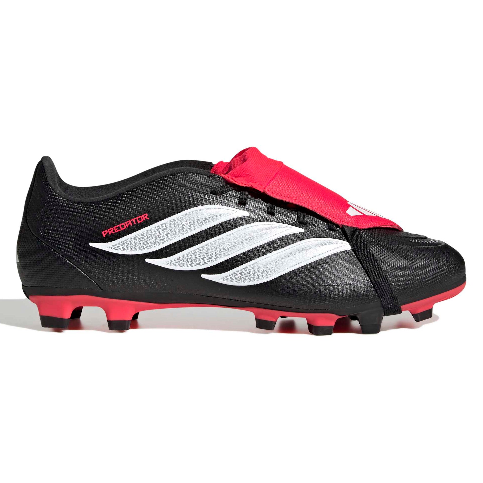 アディダス Predator FG27cmシューズブラック/レッド adidas Predator Pro Tongue Artificial Grass - Core Black/Ftwr